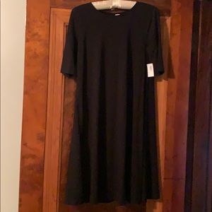 Black swing dress NWT